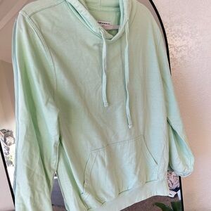 Light Green Men's Hoodie Sweater